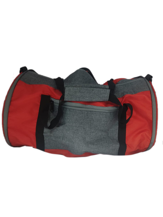 customized poly cotton gym bag