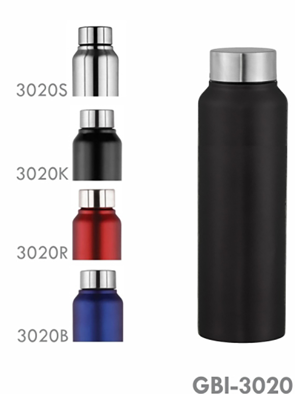 color stainless steel bottle/750 ml/black