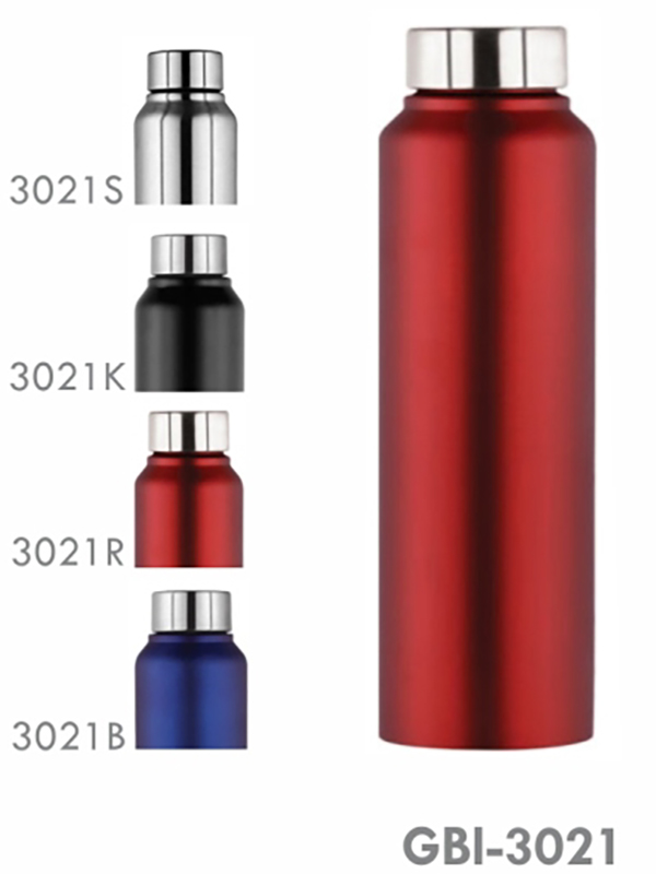 color stainless steel bottle/1000 ml/red