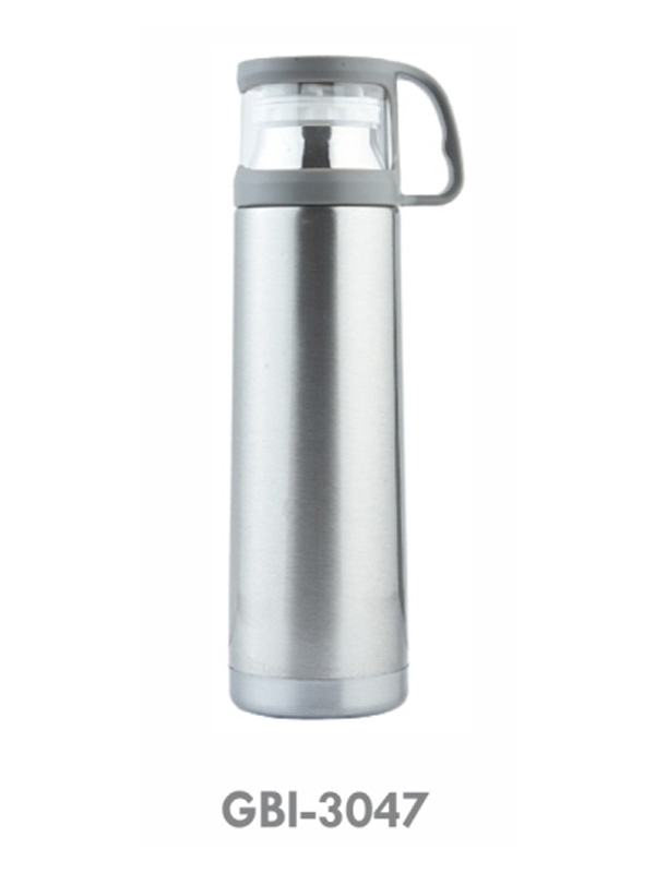 vacuum cup flask /stainless steel/500 ml/silver