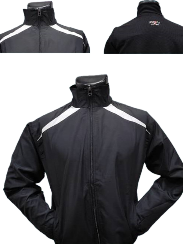 Windcheater Jacket (Black with white)