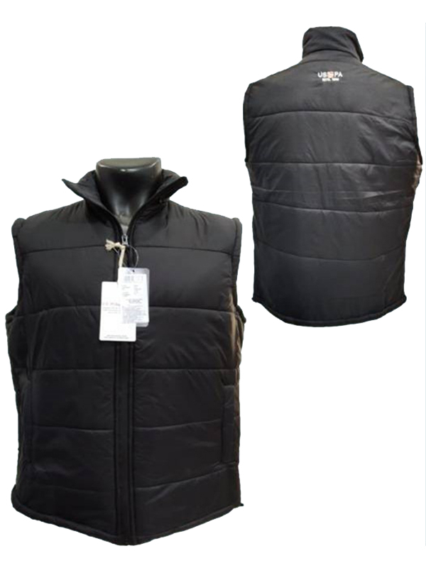 USPA Sleeveless Jacket (Black)