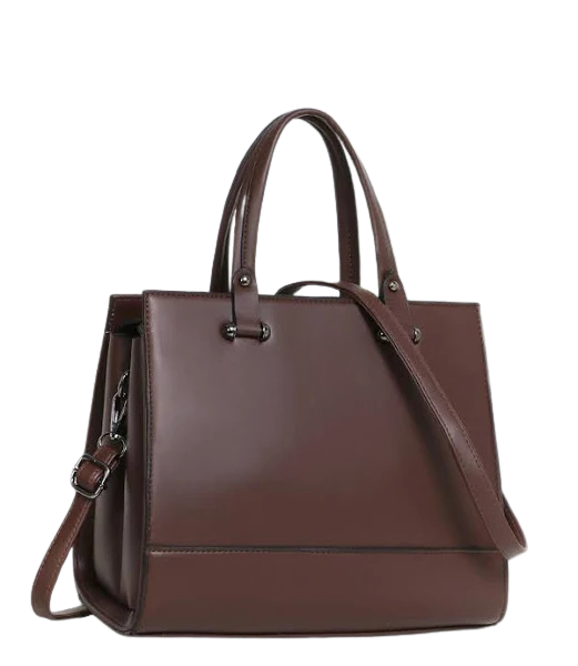 Synthetic Leather Handheld Bag