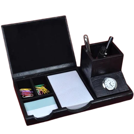 Leather Desktop Accessory