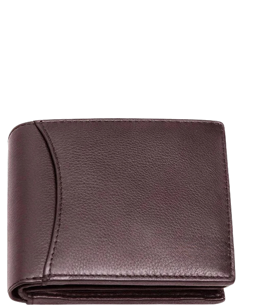 Men's Two Fold Non Detachable Flap Wallet