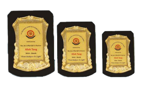 Plate trophy(Large-5"x4")