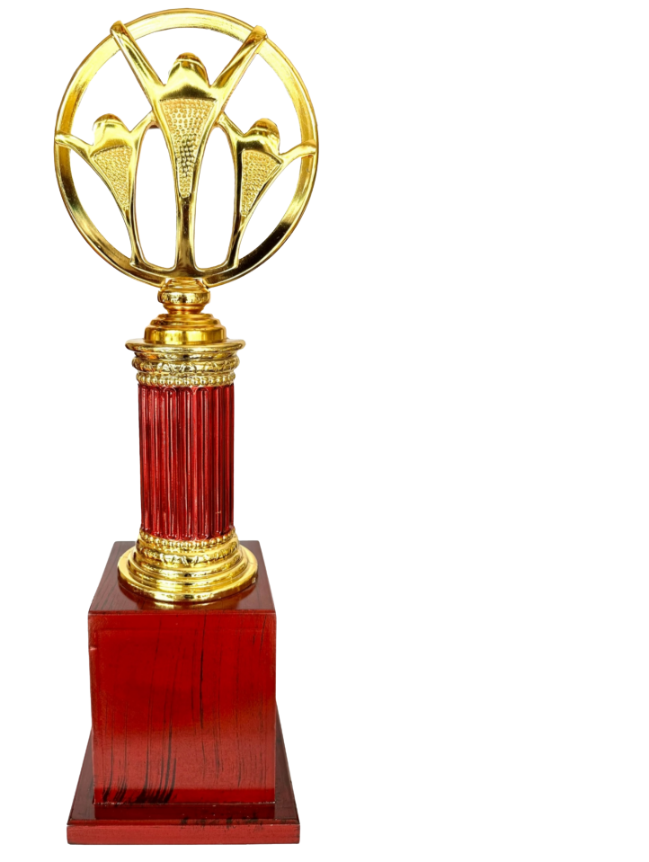 Winners metal trophy ( Large-19")