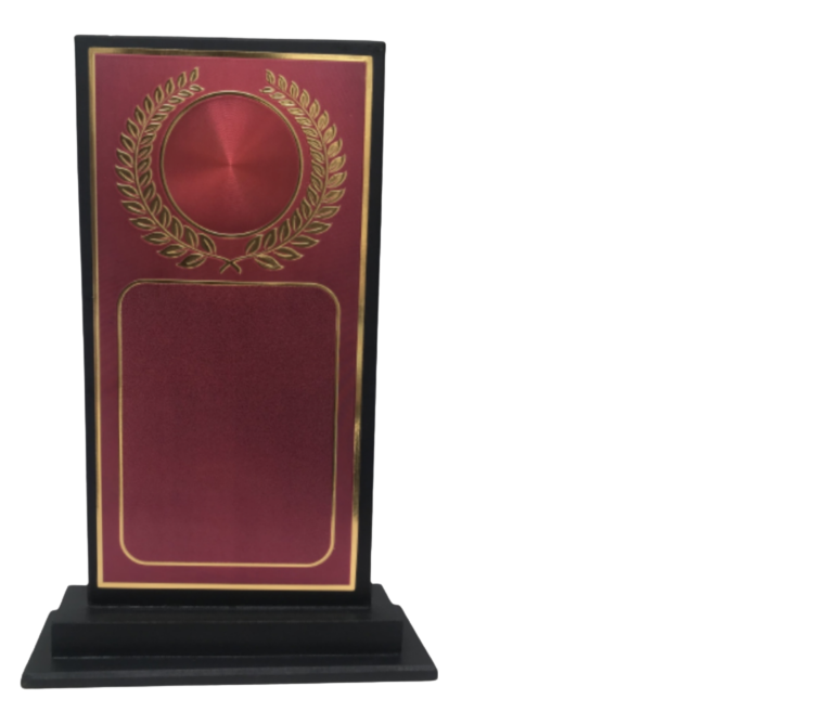 Brown rectangle wooden trophy (Large-11.25")