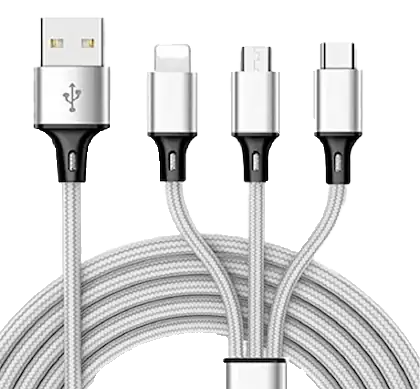 3 in 1 Fast charging cable
