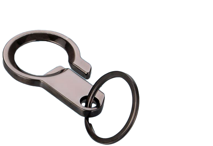 Big loop keychain