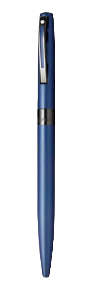 Matte Blue with black trim Ballpoint