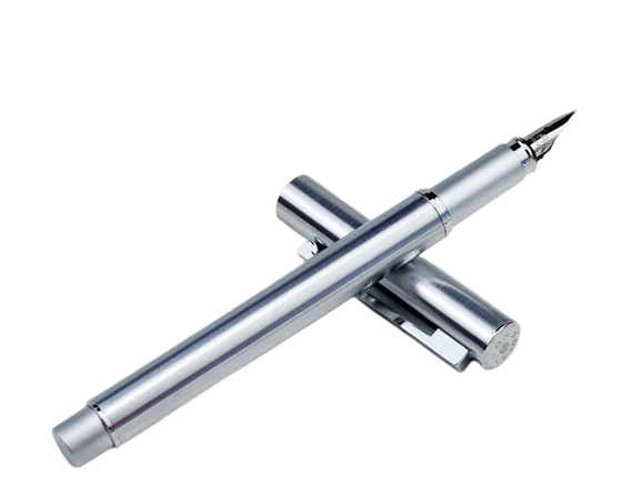 HongDian 516 Stainless Steel Fountain Pen