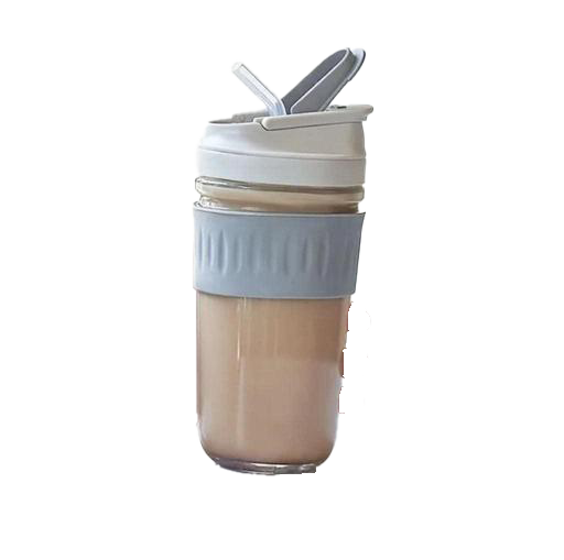 Coffee & Juice Mug Shaker with Lid and Anti-Slip