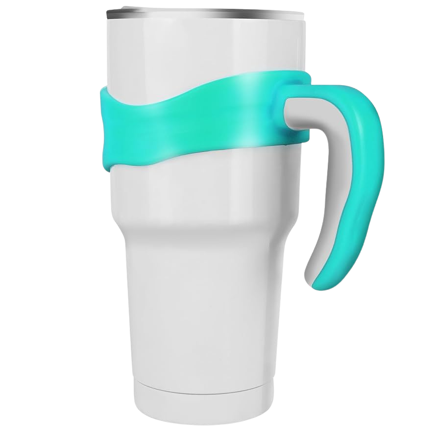 Tumbler Handle, Anti Slip Travel Mug Grip Cup Holder for Stainless Steel