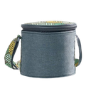 Olive Tall Lunch Bag Round