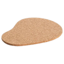 Cork Mouse Pad Eco Friendly & Lightweight Non Slip Base Dual Sided Mousepad