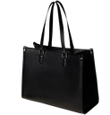 Women's Two-Handles Zipper-Up Embellished Tote Bag