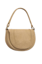 Leather Double Strap Crossbody Bag
