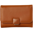 Women's Solid Tri-Fold Wallet