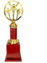 Winners metal trophy ( Large-19")