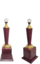 Crystal Top Premium Award Piece Trophy