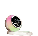 Ambient digital clock speaker
