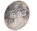 Moon wall clock