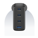 100W 4 port charger
