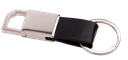 Rectangle PU strap Keychain