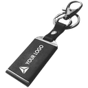Customised leather keychain