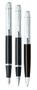 Glossy black, Silver cap Fountain pen Ballpoint