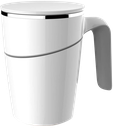 Anti-Slip, Suction Based , Spill Free Travel Stainless Steel Stainless Steel Coffee Mug (470 ml)